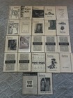 Broadway Theater Playbill Lot Ads 1940s 1950s Minneapolis Symphony 1938 Vtg 20 