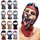 Outdoor Thin Cycling Motorcycle Skull Cap Balaclava Full Face Mask Windproof