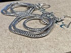 New Sundance Catalog Sterling Silver Sp Triple Hoops Dangle Lightweight Earrings