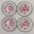 Set  4 Vtg  1940s Restaurant Ware 3  Butter Pats Roxbury Pattern  Syracuse China