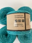 Alpaca Wool Skeins 100  Baby Alpaca Yarn Sport Weight Lot Of 5 Skeins Aqua 8921
