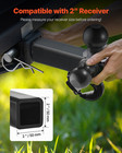 Trailer Hitch 2  Receiver 1-7 8    2    2-5 16  Tri-ball Hitch With Hook