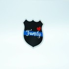 Police Officer Family Badge Sticker Laptop Cup Car Vehicle Window Bumper Decal