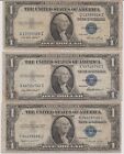 7-1935  Blue Seal Silver Certificate  1 Notes Series  A-b-c-d-e-f-g