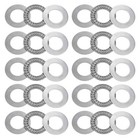 10pcs Axk2035 Thrust Needle Roller Bearing With Two Washers 20mm X35mm X2mm Usa