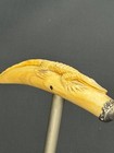 Antique Williamson Patent Corkscrew Carved Alligator Sterling Silver