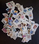 100 Us Stamps On Paper As Shown From Huge Stamp Collection Clearance 