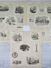 Lot Of 7 Antique Bible Pages 1890 s Junk Journaling Grimoire Scrapping Crafts 
