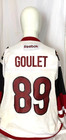 Nhl Arizona Coyotes Goulet 89 White Ice Hockey Jersey Reebok Xl Embroidered Exce