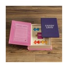 Classic Sweet Adventure Board Game Vintage Bookshelf Design - Fabric Wrap New