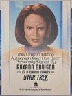 Star Trek Voyager Archives   Inscriptions Incentive Autograph Roxann Dawson