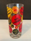 Rare Georges Briard Pop Art Counterculture Highball Glass 1960s Mcm