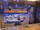 Ricky Bobby Busch Light Beer Banner  2 5ft X 5ft 