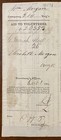 Us Civil War   Wisconsin History 1864 Aid To Volunteers Affidavit For Mother