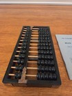 13 Row Chinese Wooden Bead Arithmetic Abacus With Fundamental Operations Book