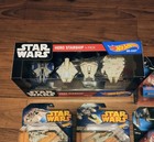 New - Lot Of 11 - Hot Wheels - Star Wars - 19 Total Vehicles And Ships 