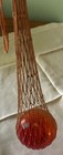 Vintage 3  Sphere Japanese Fishing  Float Net 3  Red