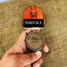 Vintage Brass Pocket Compass Antique Royal Navy Compass Handmade Marine Gift