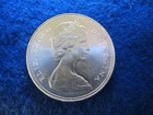 1965 Med  Beads Blunt 5  Canada Silver Dollar - Choice Bright Uncirculated