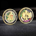 Us 10 Pcs Put On The Whole Armor Of God Commemorative Collection Challenge Coin