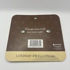 New Lindsay Phillips Shoe Snaps Starfish Rhinestone Beige Interchangeable