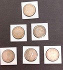 Canadian Silver Dollar Coin Lot  6 Silver Dollars 