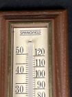 Vintage Springfield Plastic Indoor Thermometer