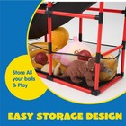 Joyin Red Arcade Basketball Game Set  Indoor Basketball Hoop For Kids 3 To 12 Ye