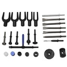 27pcs Air Hammer Kit 2500 Bpm Pneumatic Hammers Chisels Set W carry Case   Glove