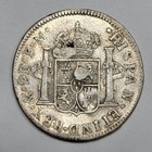 1776 Mexico Silver 2 Reales Key Date Counterstamped Indonesia  Nice  k565