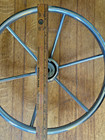 Old Nautical Metal Gloucester Ship Steering Wheel