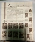 Vtg General Motors Radio Poster 