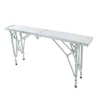 1 8m Aluminum Alloy Portable Folding Scaffold Work Platform Adjustable Height
