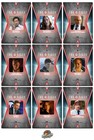 The X-files  Season 10 Characters - 10 Card Promo Set - Fox Scully Skinner Csm