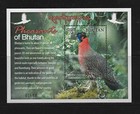 Sd Bhutan 2017 Pheasants Of Bhutan Mnh Sheetlet    Souv Sheet   Fdc See 3 Scans