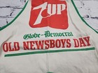 Vintage 7-up Globe Democrat Newspaper Boy Apron