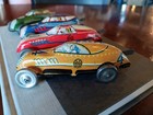 1930s Marx Tin Litho Wind Up Ace  1 Racer  4 Whiz  4 Bluestreak  6 Lot No Keys