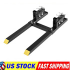77  6000lbs Clamp On Pallet Forks heavy Duty Tractor Bucket Forks tractor Loader