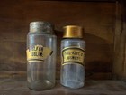 2 Antique Large Pharmacy Pot Pharmacy Bottle Napoleon 3 Apothecary