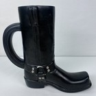 Harley-davidson Black Boot Stein Mug Engineer Of The Road Special Edition 1998