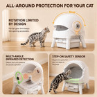 Self Cleaning Litter Box  Self Cleaning Cat Litter Box  Open-top Design