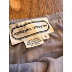 Adrienne Vittadini Vintage Wool Sweater Skirt Set Light Purple Cable Knit M