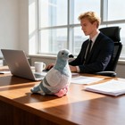 11 8  Pigeon Stuffed Animal Plush Bird Douglas Cuddle Toy Dove Doll Lovey