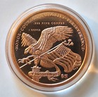 1 Oz U s  250th Anniversary Copper Round In Capsule  999 Fine Bullion