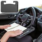 Car Steering Wheel Tray Desk Two Sided For Laptop Drink Food Work Table Holder