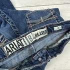 Ariat B4 Relaxed Fit Jeans Boys Size 12 Medium Wash Western Adjustable Waist