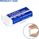 12 Pack Pencil Erasers  Large White Erasers For School  Art Erasers For Kids Dra