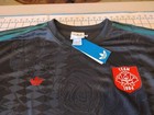 Mens Xl Black On Black Adidas Team 1994 Thick Shirt - Nwt