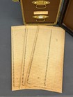 Vintage 1950s Barnett   Jaffe Baja 300 Slot Photo Slide Case W  250 Slides