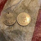 Sweden 1969  hole   2000 2 Styles Krone- 2 Coins